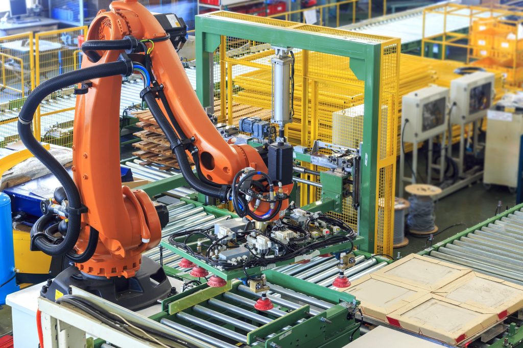  Robotic manufacturing system