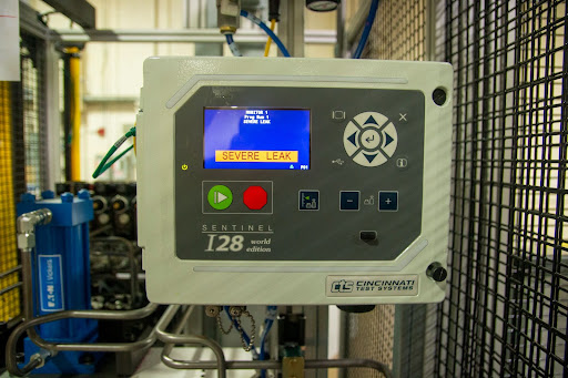  Image of a leak testing machine 