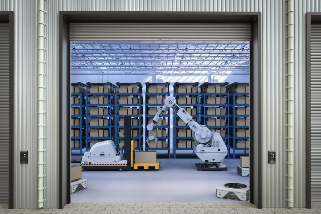 Automated Ground Vehicles in a Warehouse